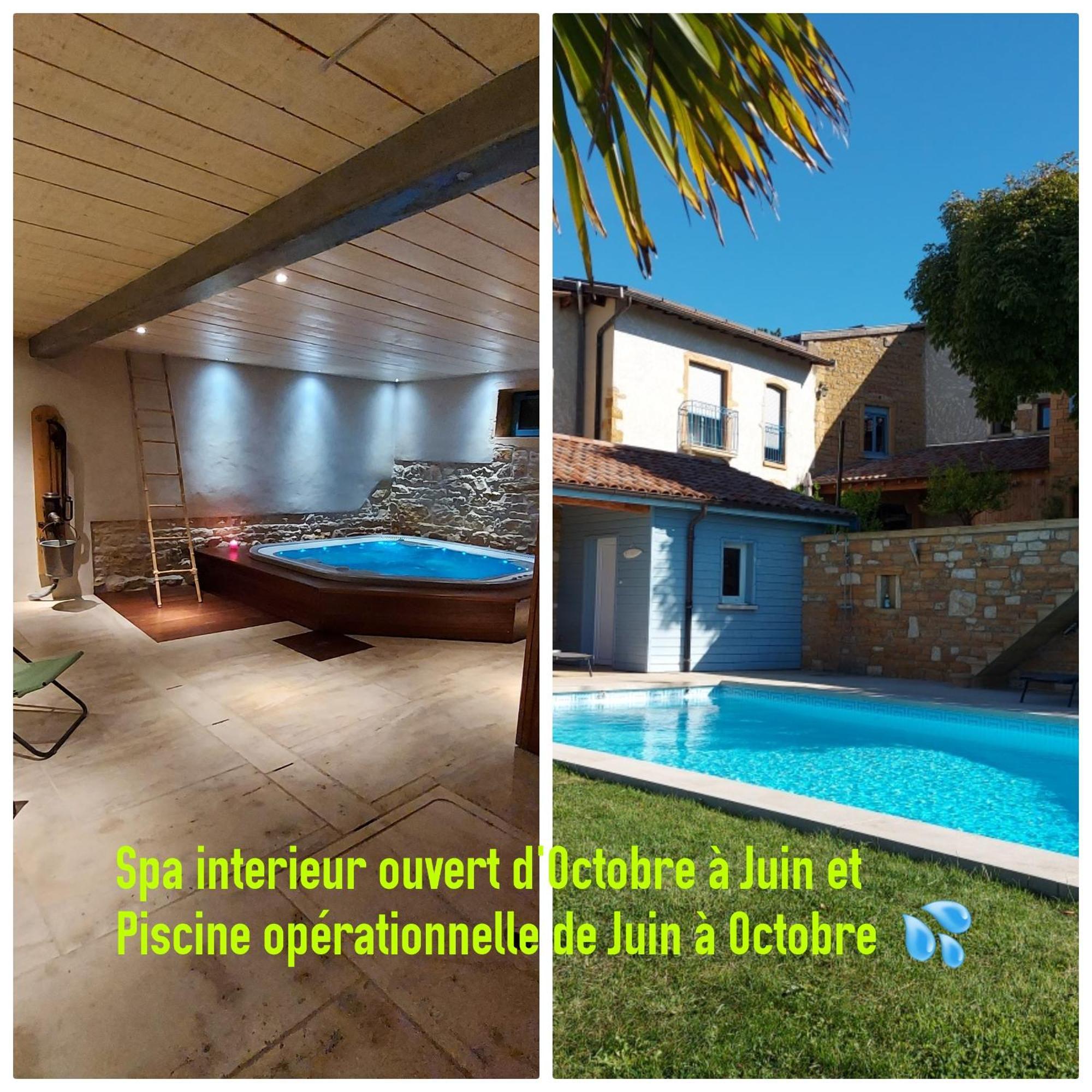 Gite Stone & Spa Chasselay Extérieur photo